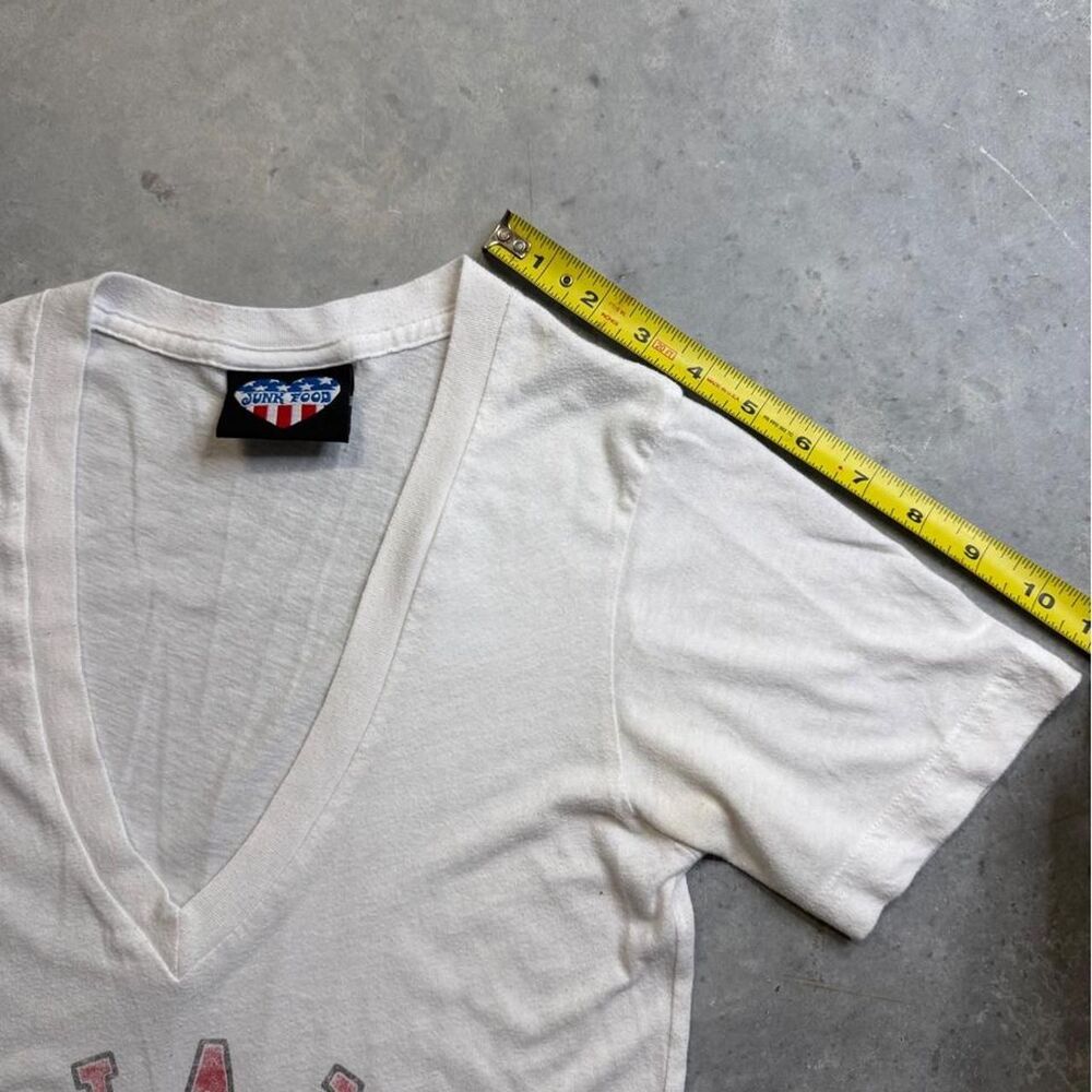 Junk-food Women's White and Cream T-shirt - Picture 6 of 8
